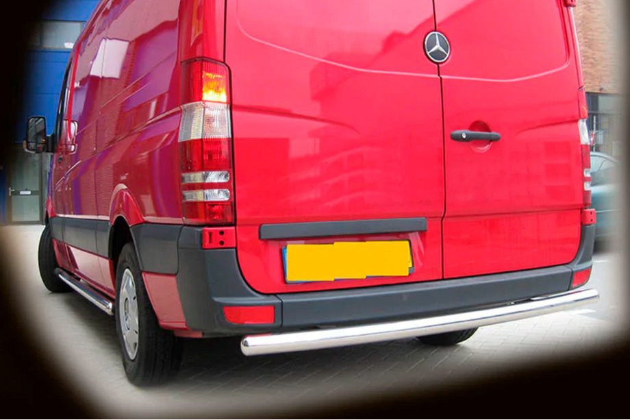 Mercedes Sprinter W906 2006–2018 Zadnji zaščitni lok AK002 (nerjaveče jeklo) Fotografija 2