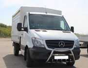Mercedes Sprinter W906 2006–2018 Prednji zaščitni lok WT003 (nerjavno jeklo) 60 mm, z napisom fotografija 1