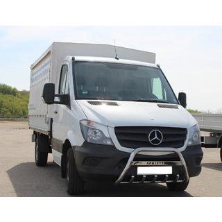 Prednji zaščitni lok WT003 (nerjavno jeklo) Mercedes Sprinter W906 2006–2018 fotografija 1