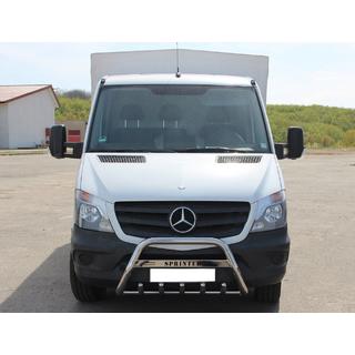 Prednji zaščitni lok WT003 (nerjavno jeklo) Mercedes Sprinter W906 2006–2018 fotografija 2
