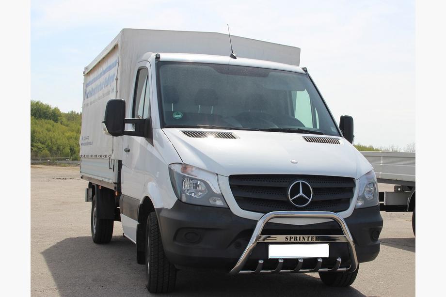 Mercedes Sprinter W906 2006–2018 Prednji zaščitni lok WT003 (nerjavno jeklo) 60 mm, z napisom Image