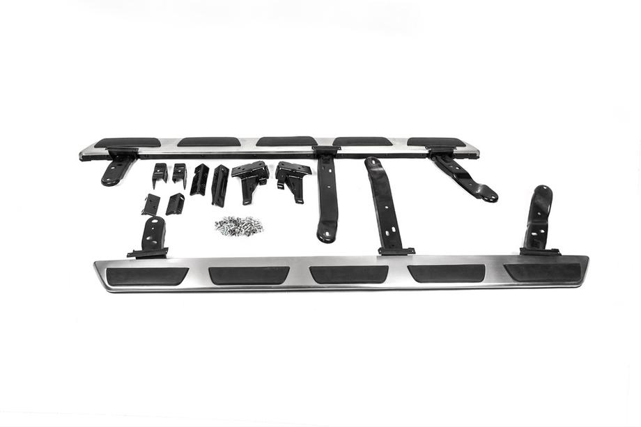 Audi Q5 2008–2017 OEM bočne stopnice (2 kos, aluminij) Fotografija 3