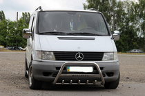 Mercedes Vito W638 1996–2003 Sprednji zaščitni lok WT003/4 (nerjavno jeklo) brez napisa, 51 mm fotografija 4