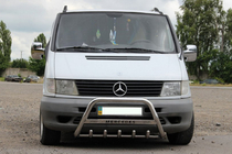 Mercedes Vito W638 1996–2003 Sprednji zaščitni lok WT003/4 (nerjavno jeklo) brez napisa, 51 mm fotografija 3