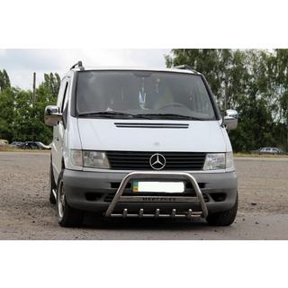Sprednji zaščitni lok WT003/4 (nerjavno jeklo) Mercedes Vito W638 1996–2003 fotografija 4