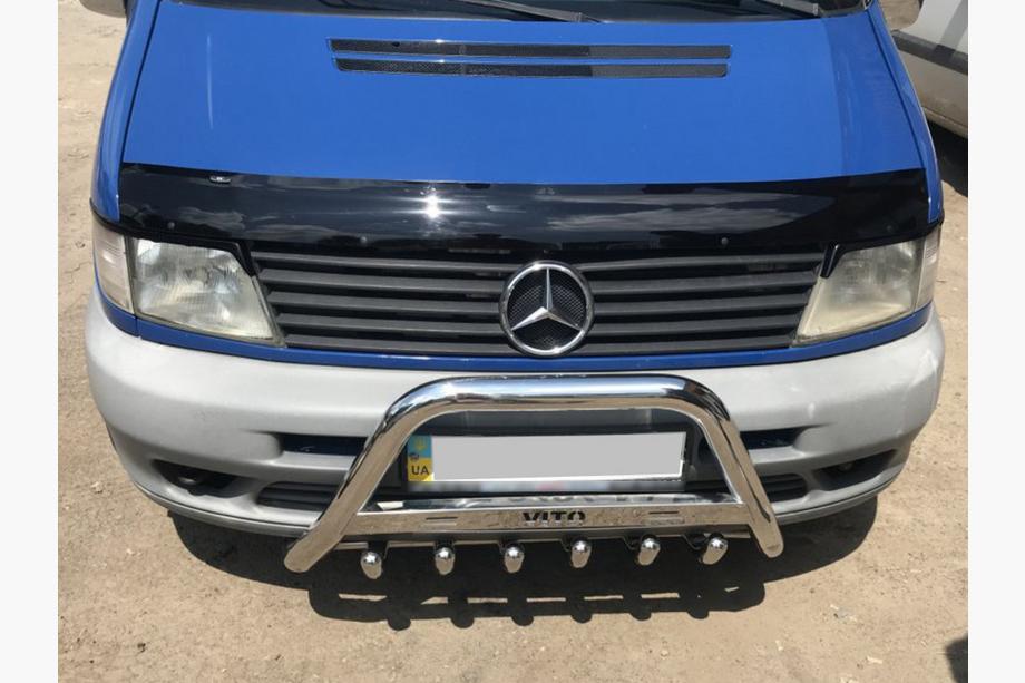 Mercedes Vito W638 1996–2003 Sprednji zaščitni lok WT003/4 (nerjavno jeklo) brez napisa, 51 mm Image