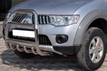 Mitsubishi L200 2006–2015 Kenguru lok QT007 (nerjaveče jeklo) fotografija 2
