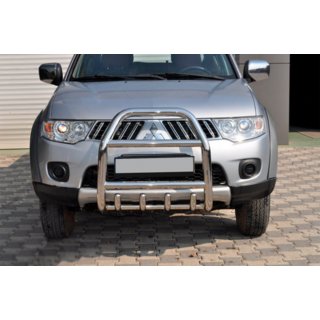 Kenguru lok QT007 (nerjaveče jeklo) Mitsubishi L200 2006–2015 fotografija 1