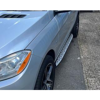 Stranske stopnice – originalni dizajn (2 kos, aluminij) Mercedes GLE/ML сlass W166 2011–2018 fotografija 2