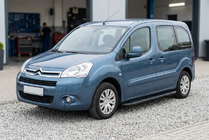 Citroen Berlingo 2008–2018 Bočne stopnice Bosphorus Black (2 kos, aluminij) fotografija 1
