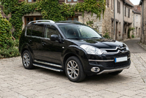 Citroen C-Crosser 2007–2013 Bočne stopnice Fullmond (2 kos, aluminij) fotografija 1