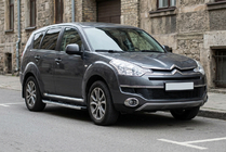 Citroen C-Crosser 2007–2013 Bočne stopnice Fullmond (2 kos, aluminij) fotografija 3