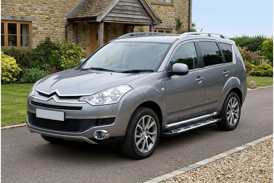 Citroen C-Crosser 2007–2013 Stranske stopnice Sunrise (2 kos, aluminij) Image