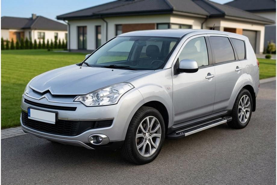Citroen C-Crosser 2007–2013 Stranske stopnice RedLine V1 (2 kos, aluminij) Image