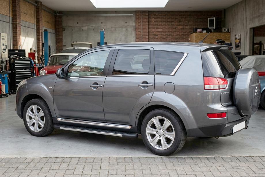 Citroen C-Crosser 2007–2013 Bočne stopnice Duru (2 kosa, aluminij) Image