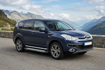 Citroen C-Crosser 2007–2013 Stranske stopnice Rainbow (2 kos, aluminij) fotografija 1