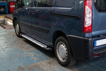 Citroen Jumpy 2007–2017 Stranske stopnice Line (2 kosa, aluminij) fotografija 1