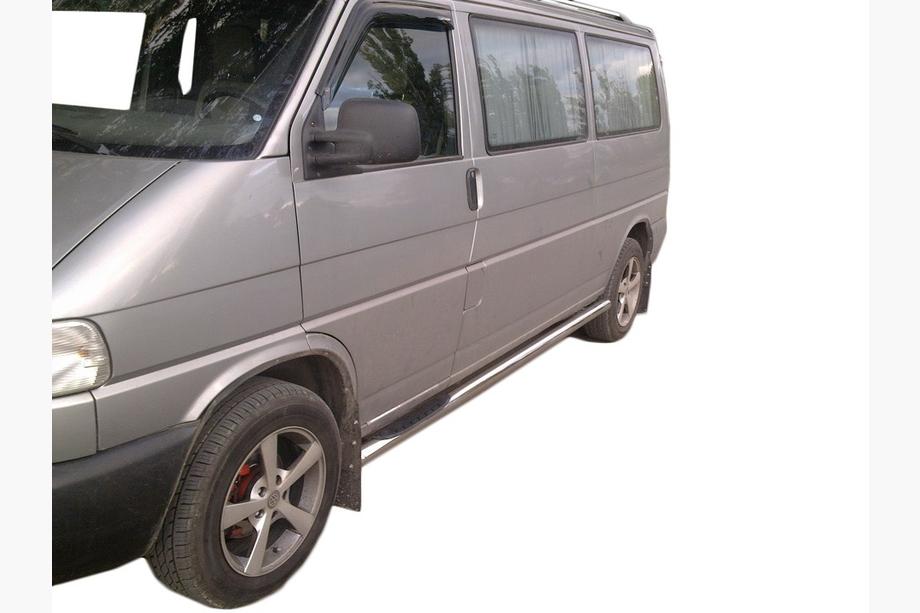Volkswagen T4 Transporter 1990–2003 Stranske cevi (2 kos, nerjaveče jeklo) 60 mm, kratka medosna razdalja Image