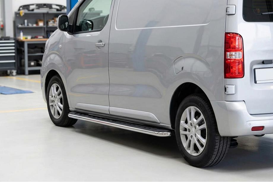 Fiat Scudo 2007–2015 Stranski pragovi Maydos V1 (2 kos, aluminij ↗ nerjaveče jeklo) Image