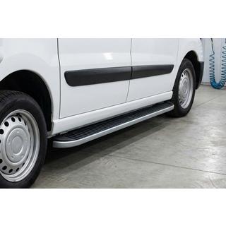 Stranske stopnice Tayga Grey (2 kos, aluminij) fotografija 1
