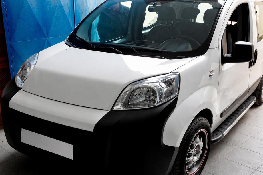 Citroen Nemo 2007–2017 Stranske stopnice Duru (2 kos, aluminij) Image