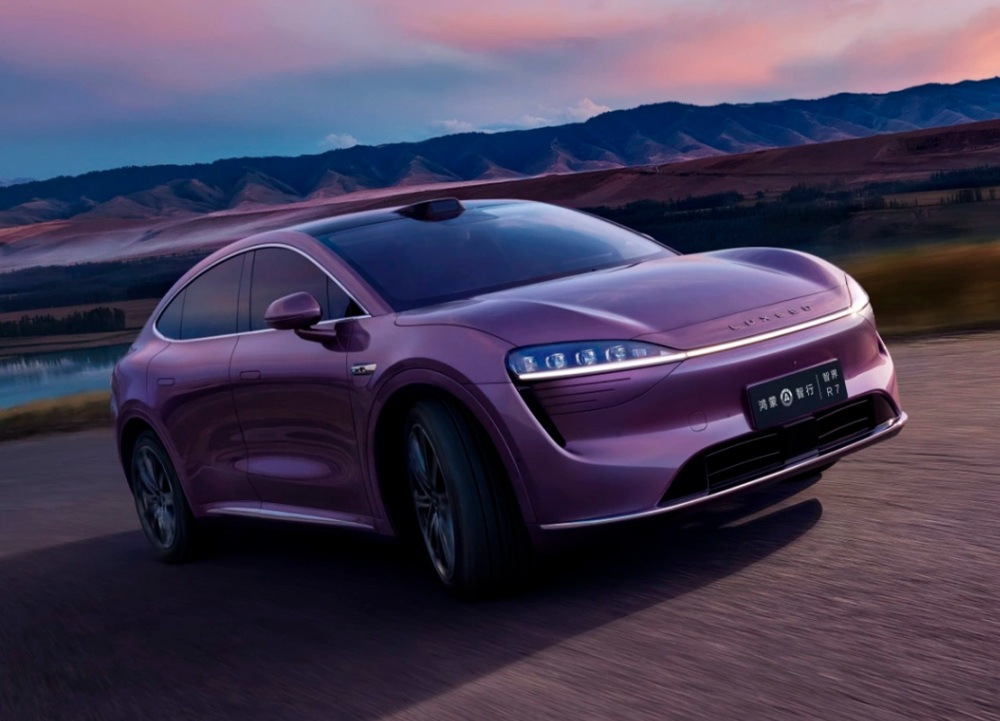 Test Luxeed R7: Inovativni električni križanec Huawei in Chery