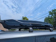 KIA EV9 Zaklepni prečni nosilci za integrirane strešne sani Ecem V2 (2 kosa) do 120 cm, črne fotografija 16