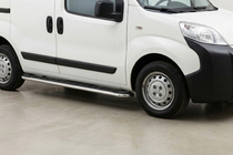 Citroen Nemo 2007–2017 Stranski pragovi Maydos V1 (2 kos, aluminij ↗ nerjaveče jeklo) fotografija 1