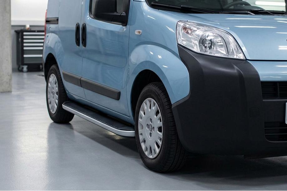 Citroen Nemo 2007–2017 Stranske stopnice Tayga Grey (2 kos, aluminij) Image