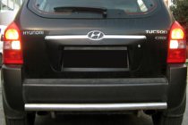 Hyundai Tucson JM 2004– Zadnji zaščitni lok AK002 (nerjavno jeklo) fotografija 3
