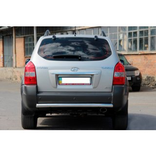 Zadnji zaščitni lok AK002 (nerjavno jeklo) Hyundai Tucson JM 2004– fotografija 1