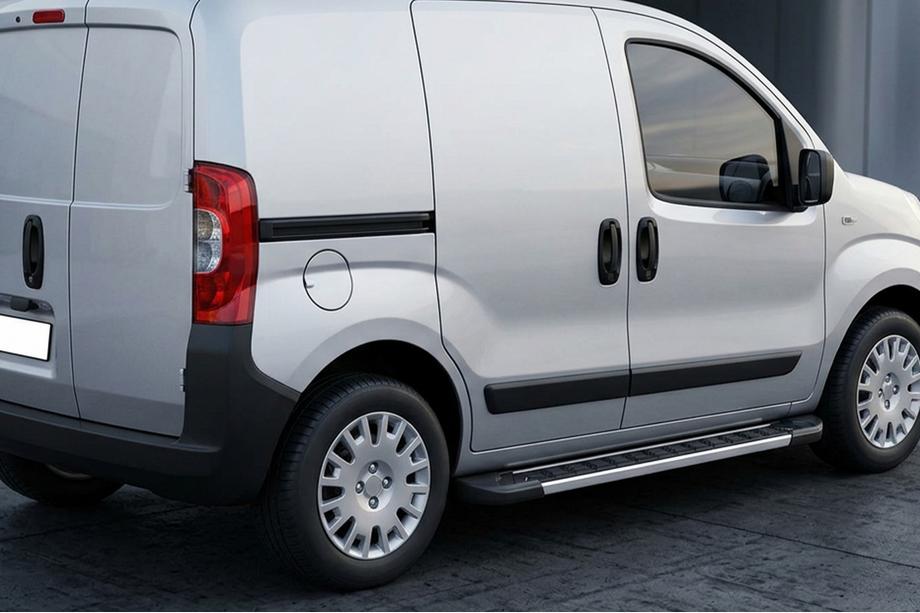Peugeot Bipper 2008–2017 Bočne stopnice RedLine V1 (2 kosa, aluminij) Image