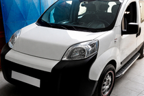 Peugeot Bipper 2008–2017 Stranske stopnice Duru (2 kos, aluminij) fotografija 1