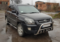 Kia Sportage 2004–2010 Prednji zaščitni lok WT003 (nerjavno jeklo) fotografija 3