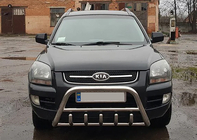 Kia Sportage 2004–2010 Prednji zaščitni lok WT003 (nerjavno jeklo) fotografija 4