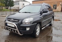 Kia Sportage 2004–2010 Prednji zaščitni lok WT003 (nerjavno jeklo) fotografija 1