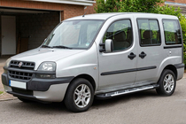 Fiat Doblo I 2001–2005 Stranske stopnice Sunrise (2 kos, aluminij) fotografija 1