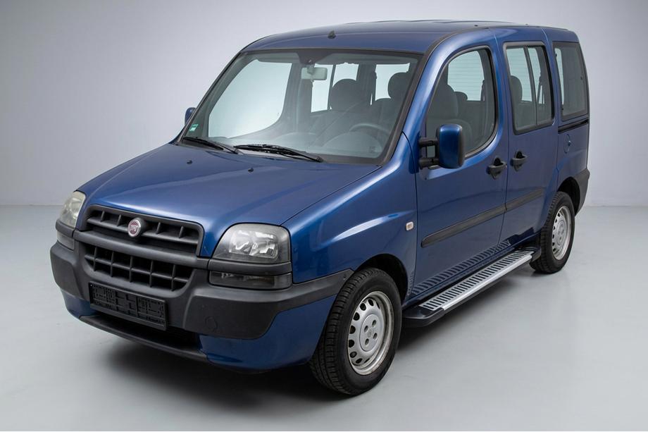 Fiat Doblo I 2001–2005 Stranske stopnice Line (2 kosa, aluminij) Image