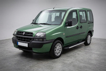 Fiat Doblo I 2001–2005 Stranske stopnice Duru (2 kos, aluminij) fotografija 1