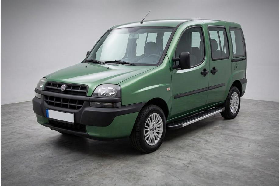 Fiat Doblo I 2001–2005 Stranske stopnice Duru (2 kos, aluminij) Image