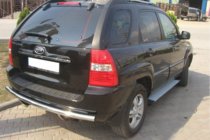 Kia Sportage 2004–2010 Zadnji zaščitni lok AK002 (nerjavno jeklo) fotografija 2