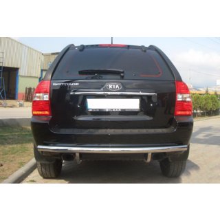 Zadnji zaščitni lok AK002 (nerjavno jeklo) Kia Sportage 2004–2010 fotografija 1