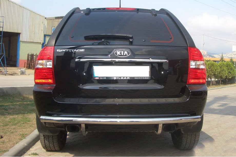 Kia Sportage 2004–2010 Zadnji zaščitni lok AK002 (nerjavno jeklo) Image