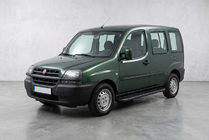 Fiat Doblo I 2001–2005 Bočne stopnice Bosphorus Black (2 kos, aluminij) fotografija 1