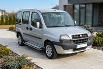 Fiat Doblo I 2001–2005 Stranske stopnice Rainbow (2 kos, aluminij) fotografija 1