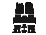 Renault Scenic/Grand 2003–2009 Tekstilne preproge Classic (3 vrste, črne) fotografija 1