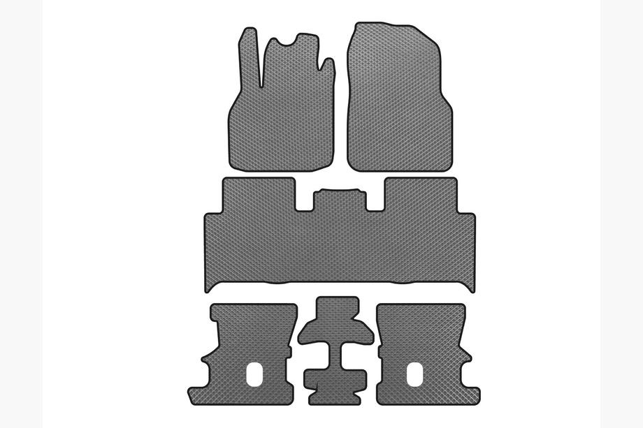 Renault Scenic/Grand 2003–2009 EVA preproge za notranjost (3 vrste, siva) Image