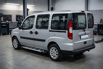 Fiat Doblo I 2005–2010 Bočni pragovi Sunrise (2 kos, aluminij) fotografija 1