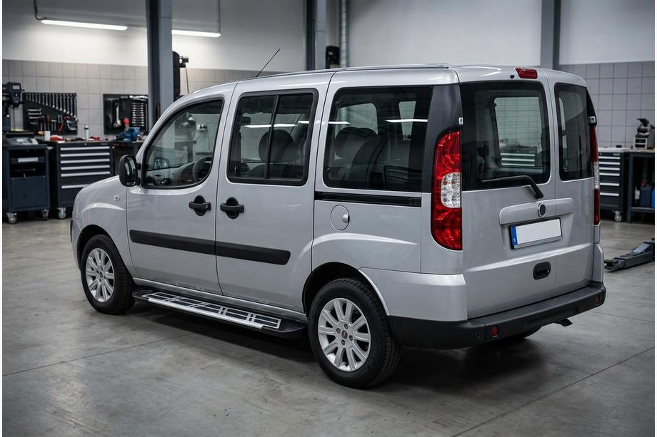 Fiat Doblo I 2005–2010 Bočni pragovi Sunrise (2 kos, aluminij) Image