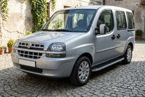 Fiat Doblo I 2005–2010 Bočne stopnice Tayga (2 kos, aluminij) fotografija 1
